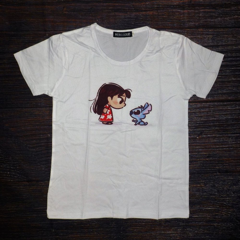 Lilo & Stitch Girls Short Sleeve Shirt